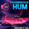 8.75 in. "Xenox" Alien Wasp Vibrating Fantasy Dildo with Remote 8.75 in. "Xenox" Alien Wasp Vibrating Fantasy Dildo with Remote