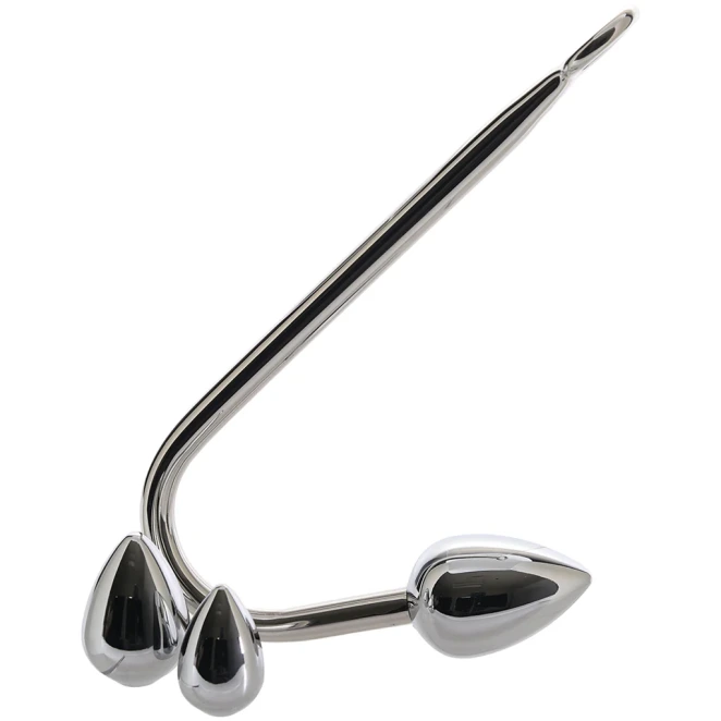 Master Series Deluxe Anal Hook Trainer with 3 Plugs
