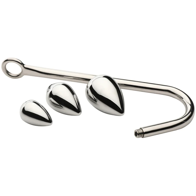 Master Series Deluxe Anal Hook Trainer with 3 Plugs