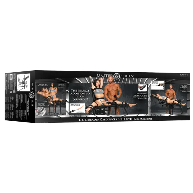 Body Dock Sex Machine & Bondage Chair with Adjustable Thrusting Dildo