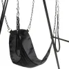 Nylon Sex Sling with Removable Stirrups Black Nylon Sex Sling with Removable Stirrups Black