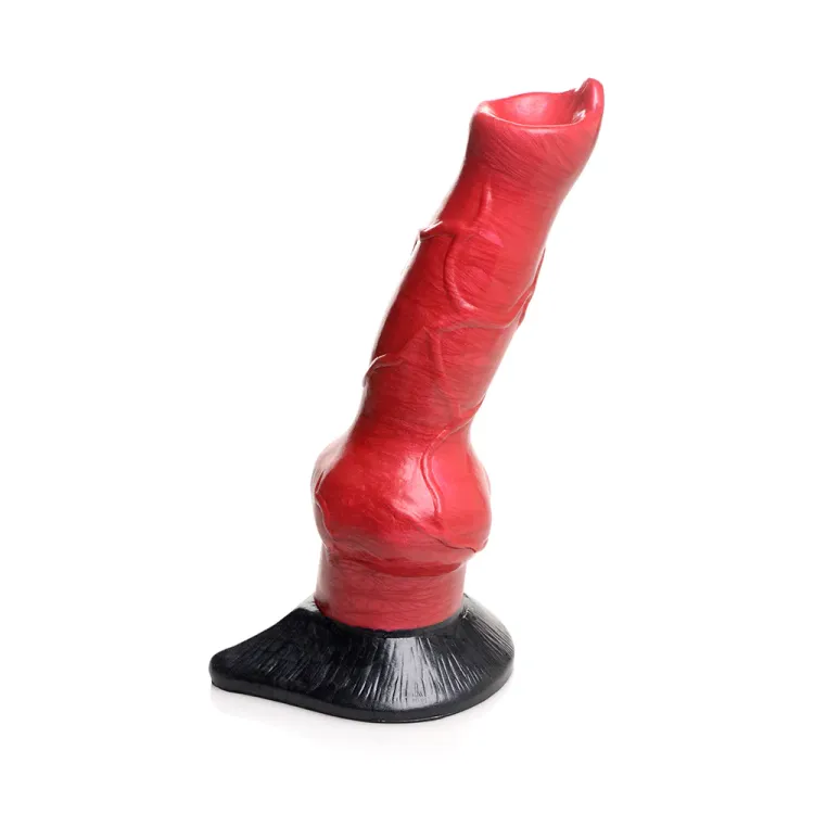 7.5 in. "Hell-Hound" Silicone Canine Fantasy Dildo 7.5 in. "Hell-Hound" Silicone Canine Fantasy Dildo