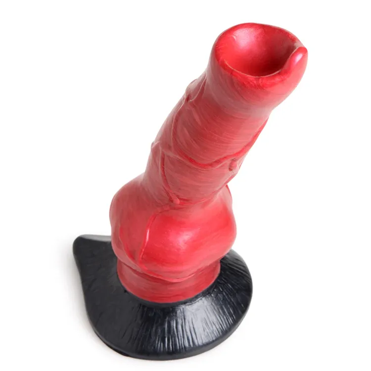 7.5 in. "Hell-Hound" Silicone Canine Fantasy Dildo 7.5 in. "Hell-Hound" Silicone Canine Fantasy Dildo