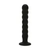 8 in. Ripple G-Spot & P-Spot Peg Dildo Black 8 in. Ripple G-Spot & P-Spot Peg Dildo Black