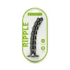 8 in. Ripple G-Spot & P-Spot Peg Dildo Black 8 in. Ripple G-Spot & P-Spot Peg Dildo Black