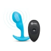 B-Vibe P-Spot Snug Plug Remote Control Silicone Weighted Prostate Plug 3.3 oz