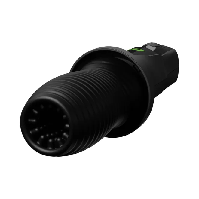 M for Men 3rd Base Rotating Vibrating Stroker Black