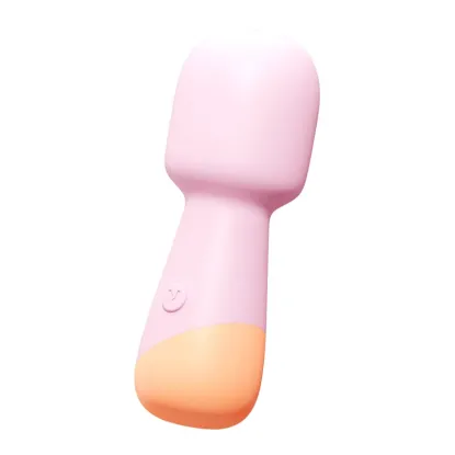 Vush Peachy Rechargeable Silicone Mini Wand Massager