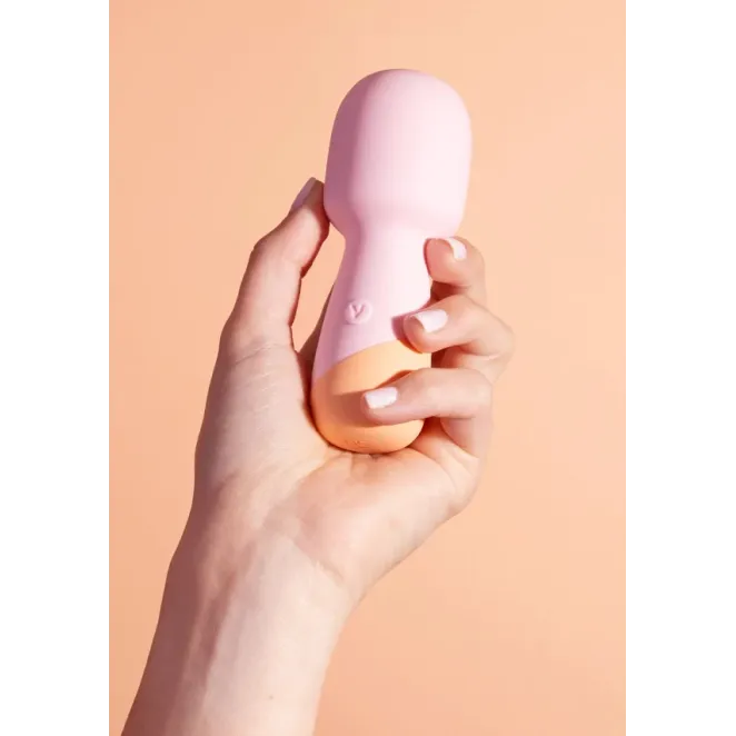 Vush Peachy Rechargeable Silicone Mini Wand Massager
