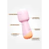 Vush Peachy Rechargeable Silicone Mini Wand Massager