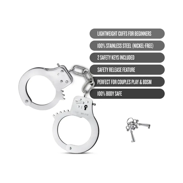 Temptasia Beginner Cuffs Silver Temptasia Beginner Cuffs Silver