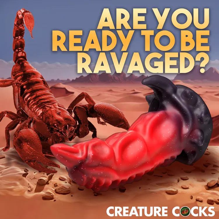 Creature Cocks King Scorpion Silicone Dildo Creature Cocks King Scorpion Silicone Dildo