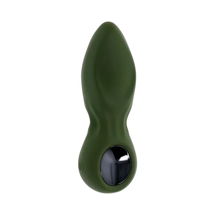 My Secret Garden Anal Vibrating Plug with Remote Green