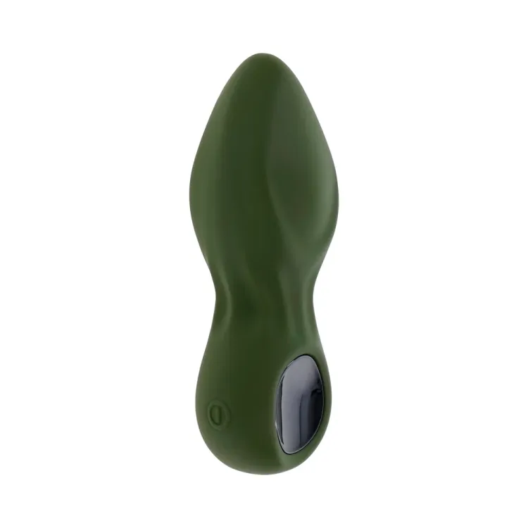 My Secret Garden Anal Vibrating Plug with Remote Green