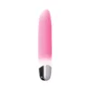bunnies on parade squishy silicone bullet vibrator pink