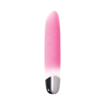 Bunnies On Parade Squishy Silicone Bullet Vibrator Pink