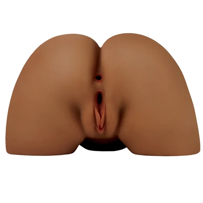 Shake That Ass Vibrating Pussy & Ass Mega Masturbator Brown