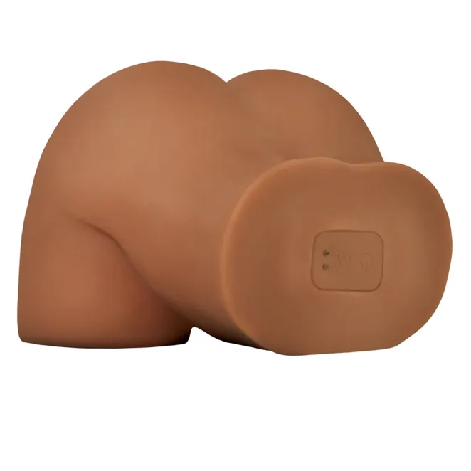 Shake That Ass Vibrating Pussy & Ass Mega Masturbator Brown