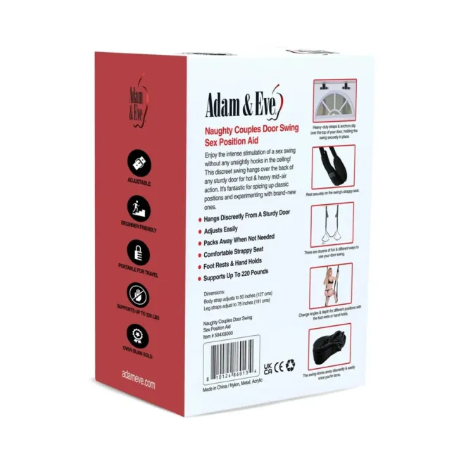 Naughty Couples Door Swing Sex Position Aid