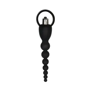 Vibrating Silicone Anal Beads