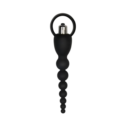 Vibrating Silicone Anal Beads