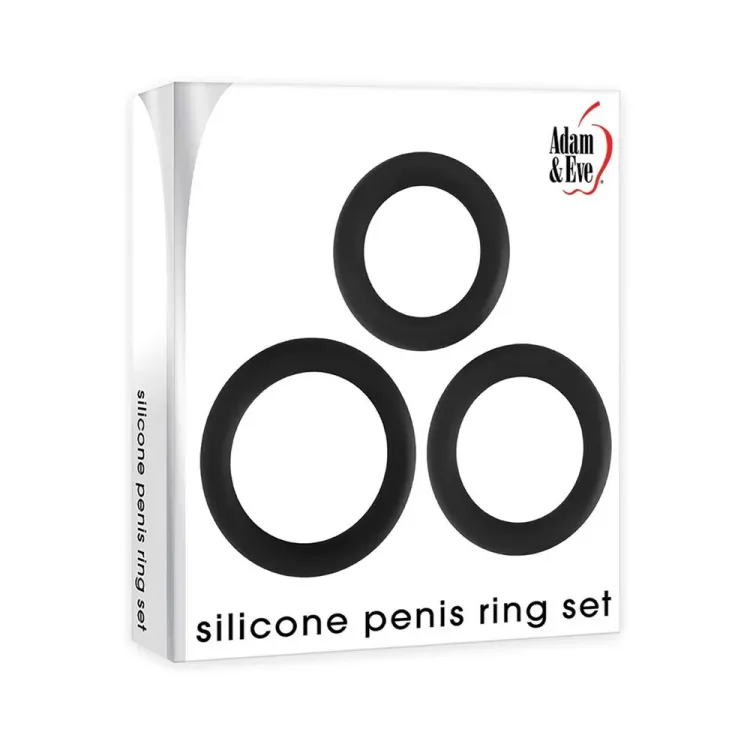 Silicone Penis Ring Set Silicone Penis Ring Set
