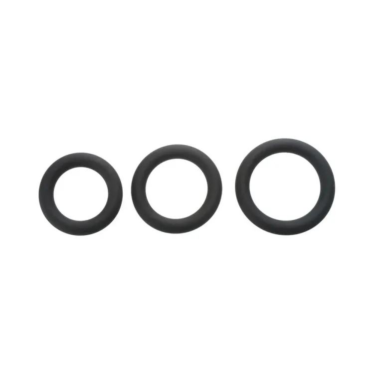 Silicone Penis Ring Set Silicone Penis Ring Set