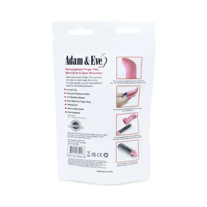 Silicone Rechargeable Finger Vibe