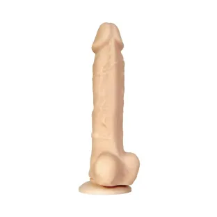 10 in. Adam's True Feel XL Dildo with Balls