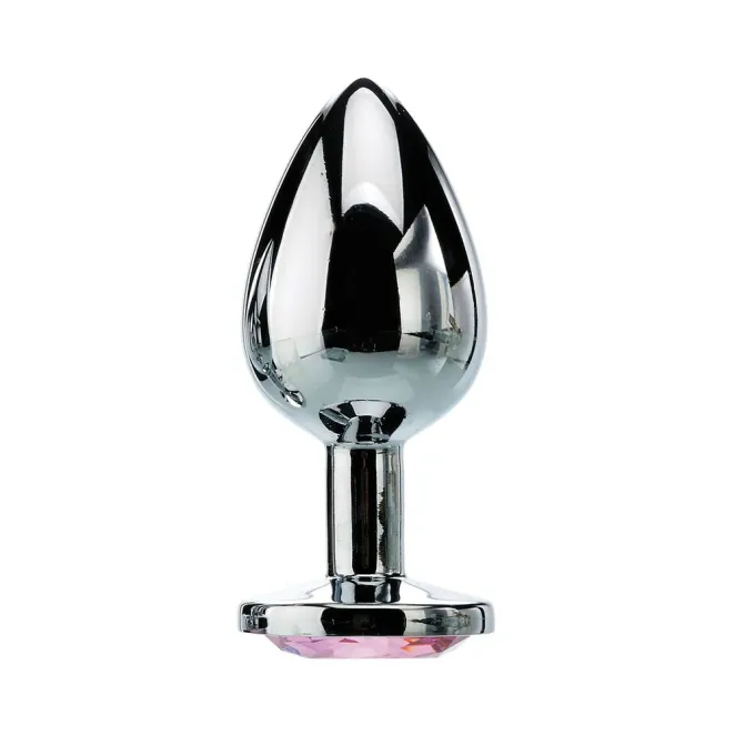 Pink Gem Anal Plug Large