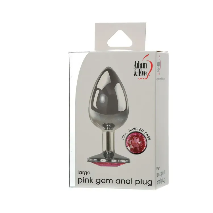 Pink Gem Anal Plug Large Pink Gem Anal Plug Large