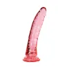 8.25 in. Pink Jelly Realistic Dildo 8.25 in. Pink Jelly Realistic Dildo