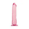 8.25 in. Pink Jelly Realistic Dildo 8.25 in. Pink Jelly Realistic Dildo