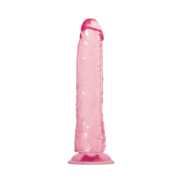 8.25 in. Pink Jelly Realistic Dildo 8.25 in. Pink Jelly Realistic Dildo