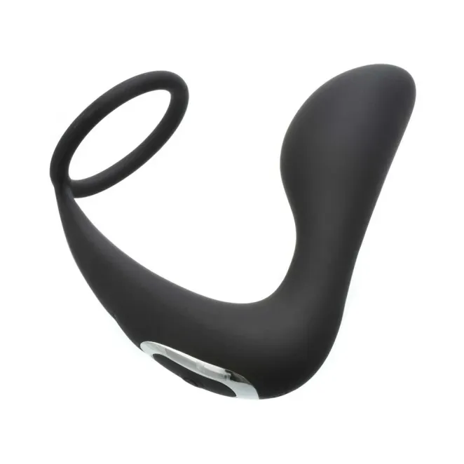 Adam's Vibrating Prostate Pleaser with Cock Ring
