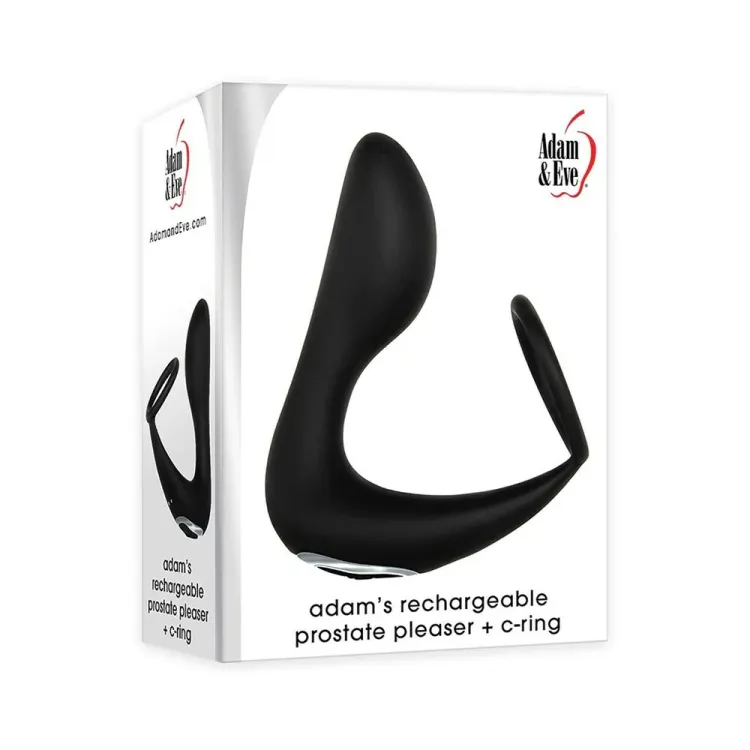 Adam's Vibrating Prostate Pleaser with Cock Ring Adam's Vibrating Prostate Pleaser with Cock Ring