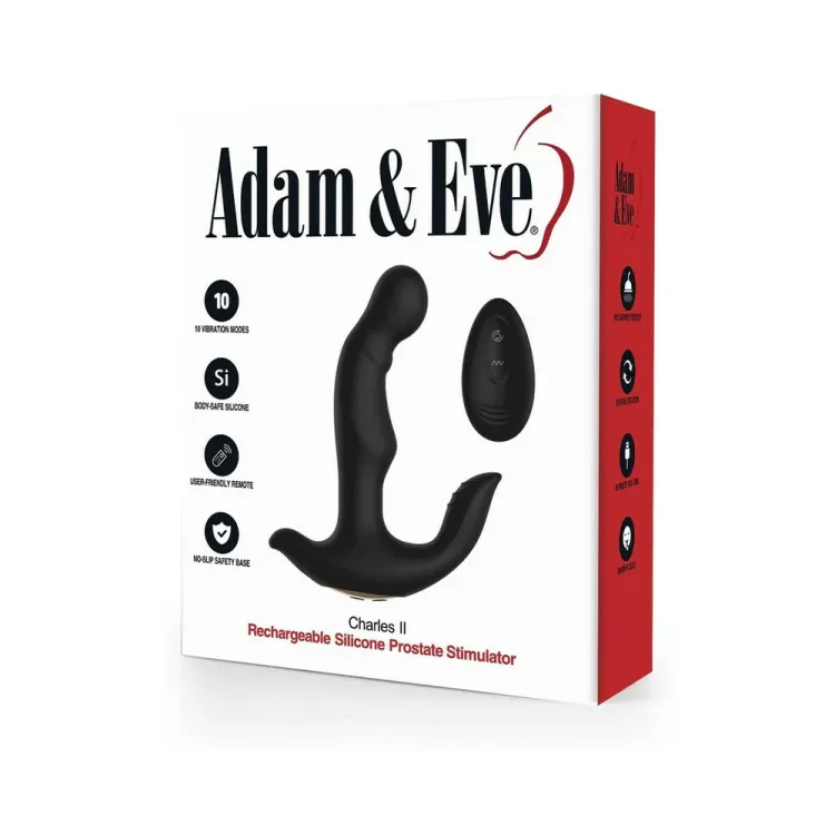 Charles II Vibrating Silicone Prostate Stimulator Charles II Vibrating Silicone Prostate Stimulator