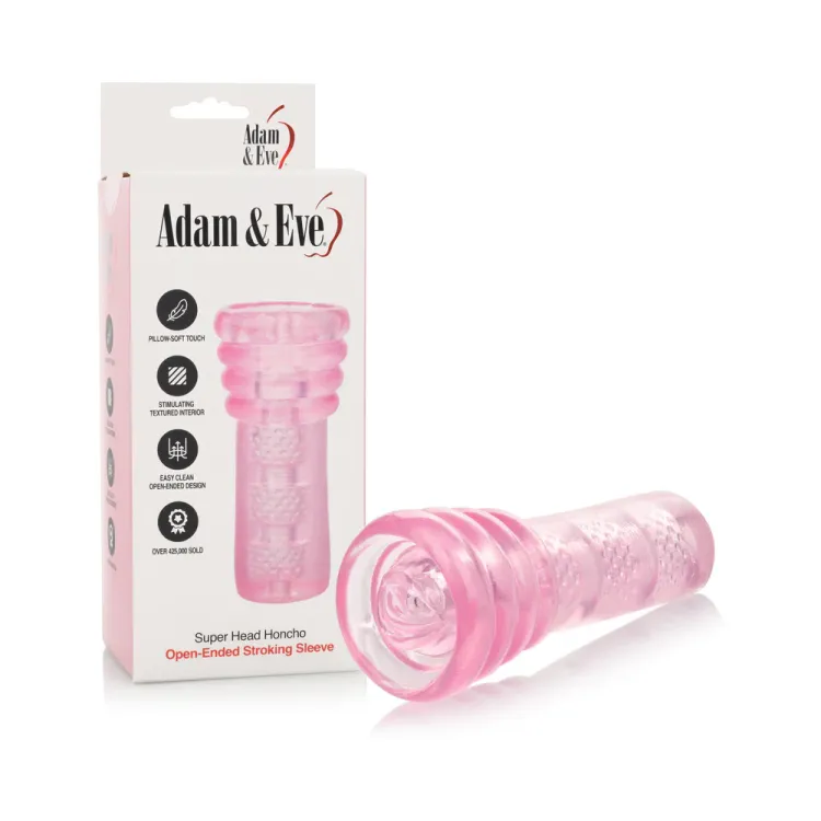 Super Head Honcho Open-Ended Stroking Sleeve Super Head Honcho Open-Ended Stroking Sleeve
