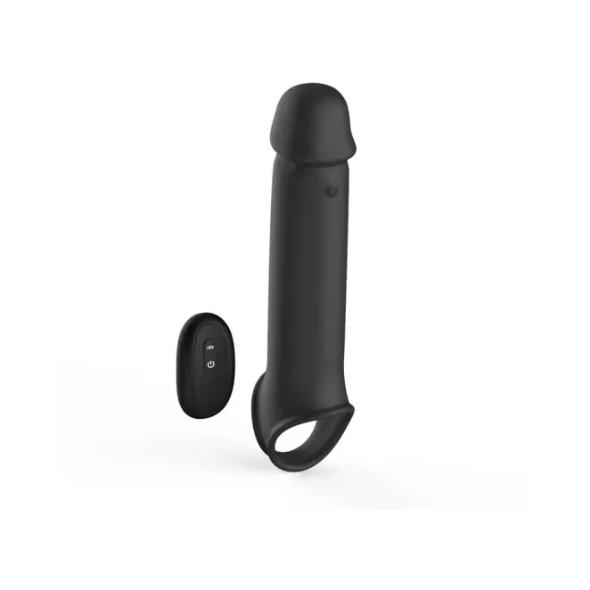 Adam's XL Vibrating Penis Extension with Remote Control