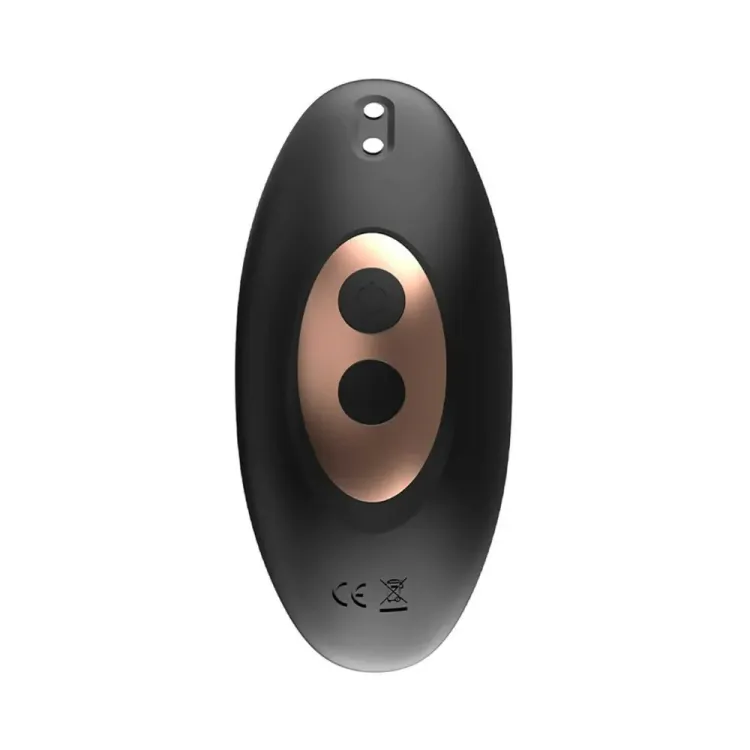 Carl Jr. Vibrating & Rimming Butt Plug with Remote