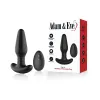 Carl Jr. Vibrating & Rimming Butt Plug with Remote