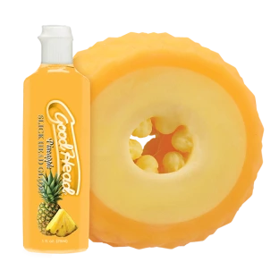 Doc Johnson GoodHead Pineapple Blowjob Set (2 Piece)