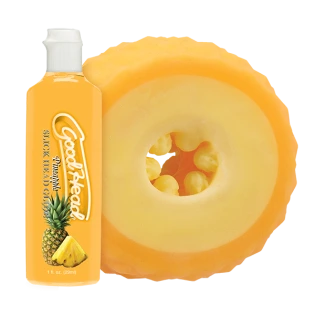 Doc Johnson GoodHead Pineapple Blowjob Set (2 Piece)