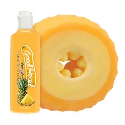 Doc Johnson GoodHead Pineapple Blowjob Set (2 Piece)