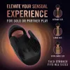 M for Men Lickety Split Vibrating Penis Stimulator Black M for Men Lickety Split Vibrating Penis Stimulator Black