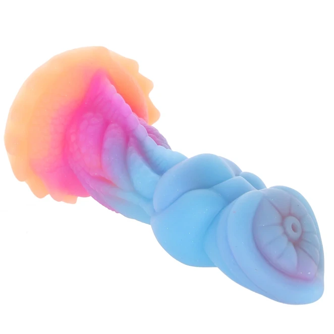 Creature Cocks Aqua-Cock Glow-in-the-Dark Silicone Dildo