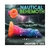 Creature Cocks Aqua-Cock Glow-in-the-Dark Silicone Dildo