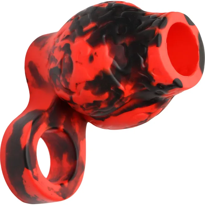 Creature Cocks Hell Hound Silicone Penis Sleeve and Ball Stretcher
