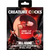 Creature Cocks Hell Hound Silicone Penis Sleeve and Ball Stretcher
