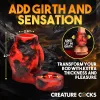 Creature Cocks Hell Hound Silicone Penis Sleeve and Ball Stretcher